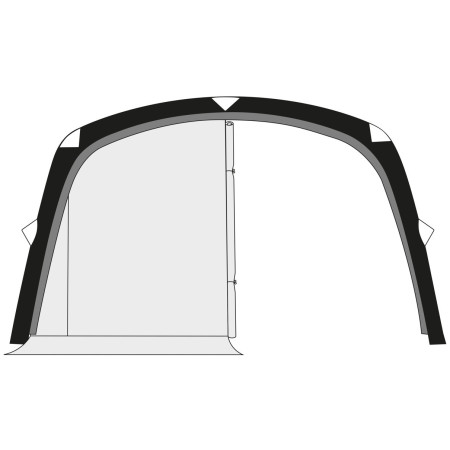 Pared lateral para carpa Brunner Skia Frontwall 400