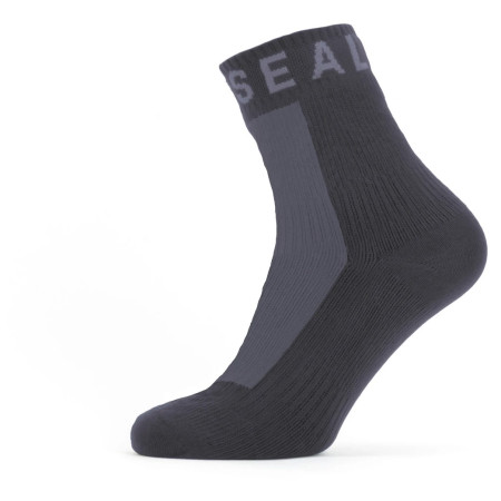 Calcetines impermeables SealSkinz WF All Weather Ankle Length negro Black/Grey