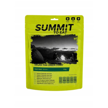 Comida deshidratada Summit to Eat Vegan Thai Green Curry 100 g