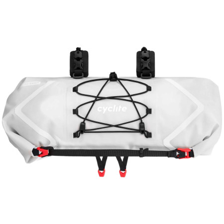 Alforja para manillar Cyclite Handle Bar Roll Bag / 02 gris claro light grey