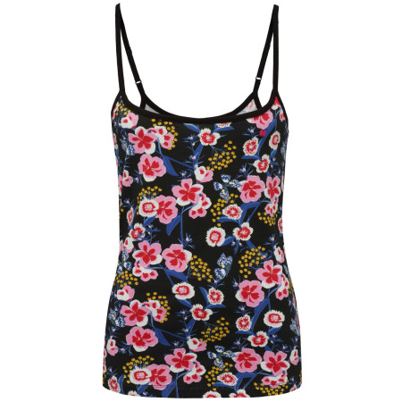 Camiseta sin mangas para mujer Loap Abesis negro/rosa Black
