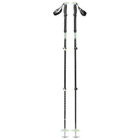 Bastones de esquí de travesía Black Diamond Expedition 3P Ski Poles negro/beige Desert Sage