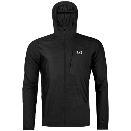 Chaqueta softshell de hombre Ortovox Trace Windbreaker Jacket M negro Black Raven