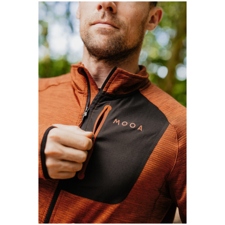 Sudadera de hombre MOOA Nyore Grid 220