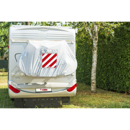 Cubierta de lona Fiamma Bike Cover S 2/3 kola blanco
