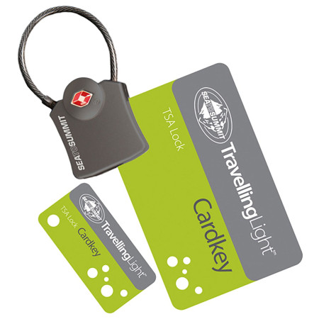 Cerradura de seguridad Sea to Summit TSA Travel Lock Cardkey
