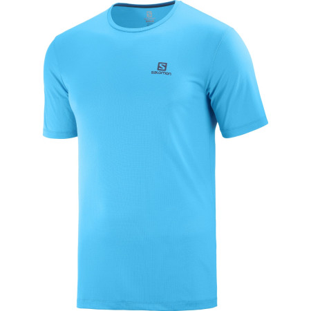 Camiseta de hombre Salomon Agile Training Tee M azul HawaiianOcean