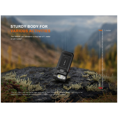 Linterna de bolsillo Fenix SW05R-RED