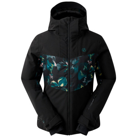 Chaqueta de esquí para mujer Dare 2b Iced Jacket negro/verde Black/Electric Floral Print