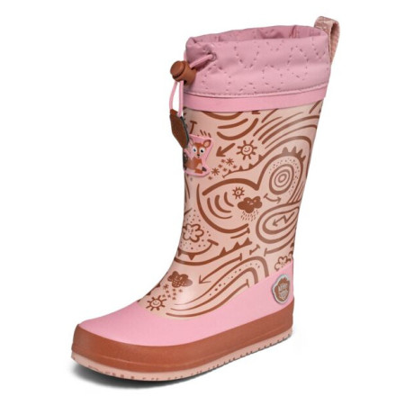 Botas de agua para niños Affenzahn Rainboot Vegan Puddly Deer