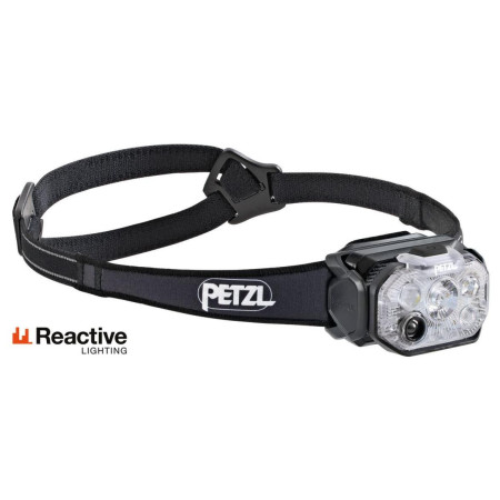 Linterna frontal potente Petzl Swift RL Classic negro Black