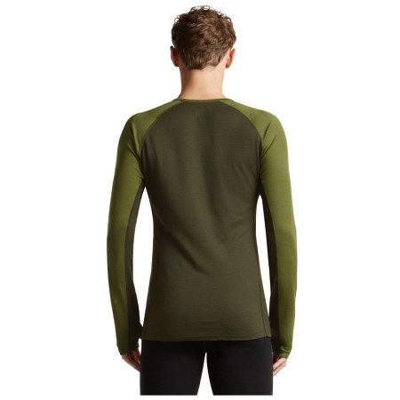 Camiseta funcional de hombre Icebreaker Men Merino 200 ZoneKnit LS Crewe