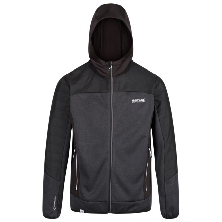 Chaqueta de hombre Regatta Haska Hybrid negro Black/Black