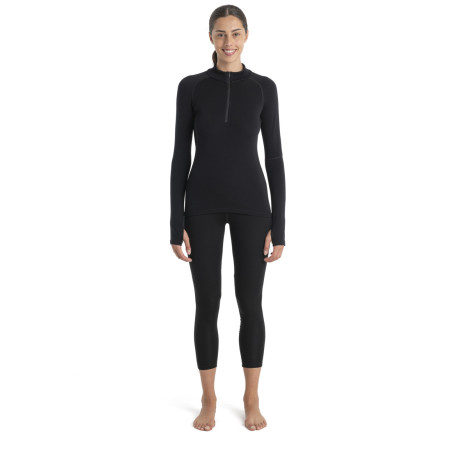 Camiseta funcional de mujer Icebreaker Women 300 MerinoFine™ Polar LS Half Zip