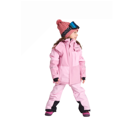 Pantalones de esquí para niños Reima Proxima Grey Pink