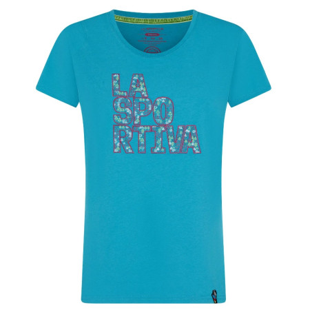 Camiseta de mujer La Sportiva Pattern T-Shirt W azul claro Topaz
