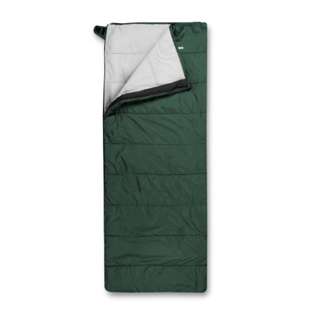 Saco de dormir Trimm Travel 195 cm verde