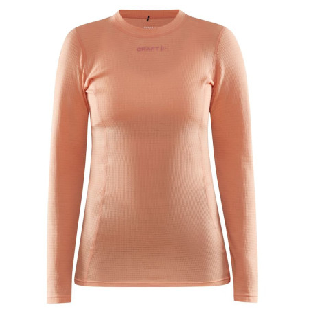 Camiseta funcional de mujer Craft PRO Wool Extreme X naranja claro Glow