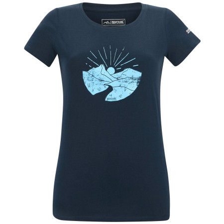 Camiseta de mujer Regatta Women's Breezed azul oscuro Navy