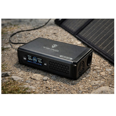 Juego Viking Technology generador portátil Viking VALI150 y panel solar Viking L60 PD