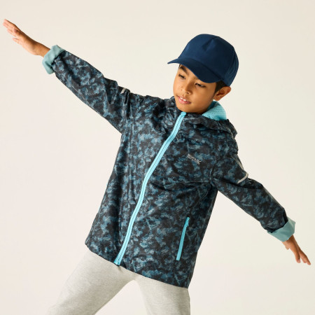 Chaqueta para niños Regatta Printed Lever II ChiBluScCamo