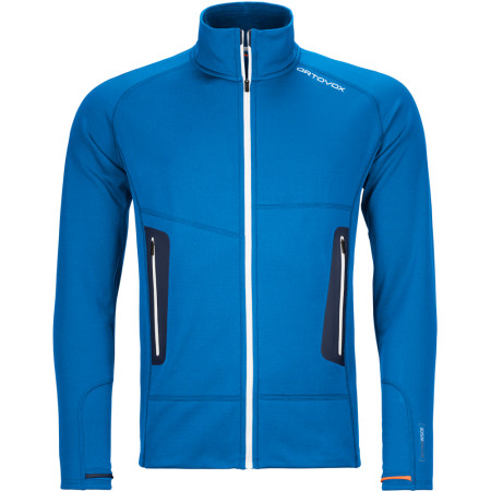 Sudadera de hombre Ortovox Fleece Light Jacket M 2023 azul SafetyBlue