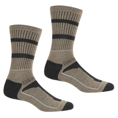 Calcetines de hombre Regatta Samaris 3 SeasonSck marrón Mocasn/Briar
