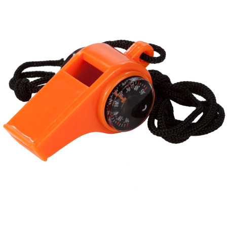 Silbato Regatta Survival Whistle naranja/negro Orange