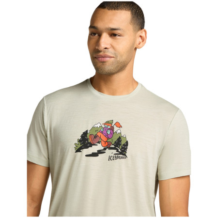 Camiseta funcional de hombre Icebreaker M Mer 150 Tech Lite SS Tee Catch Me Outs