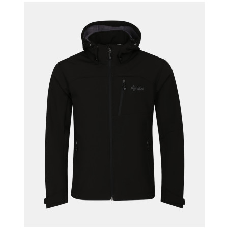 Chaqueta softshell de hombre Kilpi Ontavio-M negro BLK