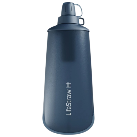 Botella con filtro LifeStraw Peak Squeeze Bottle 1L azul Mountain Blue