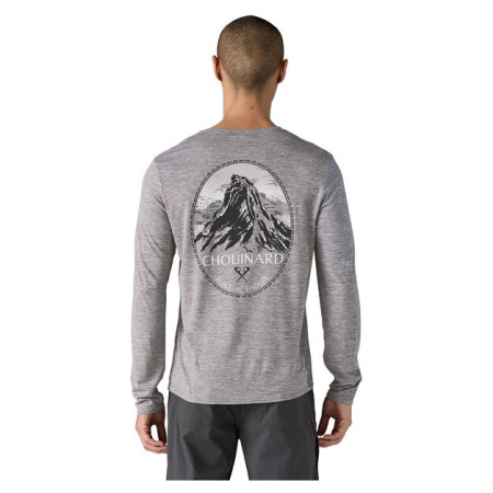 Camiseta de hombre Patagonia M's L/S Cap Cool Daily Graphic Shirt - Lands