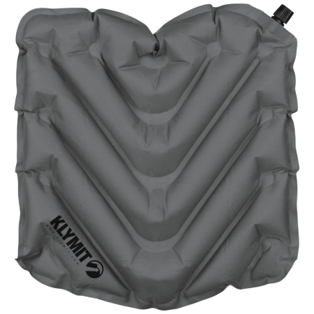Cojín hinchable Klymit V Seat gris