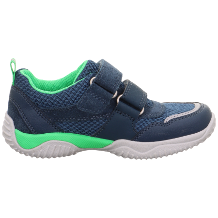 Zapatillas para niños Superfit Storm Blue/Green azul/verde blue/green
