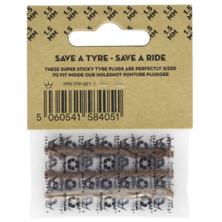 Juego de reparación Peaty´s Holeshot sada náhradních knotů (6X 1.5Mm)