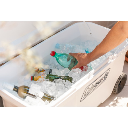 Caja de refrigeración Coleman 100QT Wheeled Marine Cooler