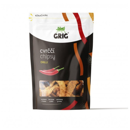 Chips de grillo Grig Chilli Chips negro