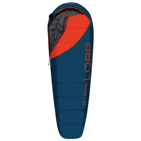 Saco de dormir Loap Antsana azul BlueCoral/Grenadine