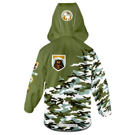 Chaqueta softshell para niños WAMU Khaki