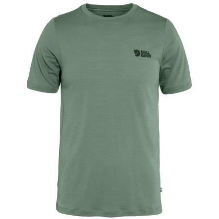 Camiseta de hombre Fjällräven Abisko Wool Logo SS M