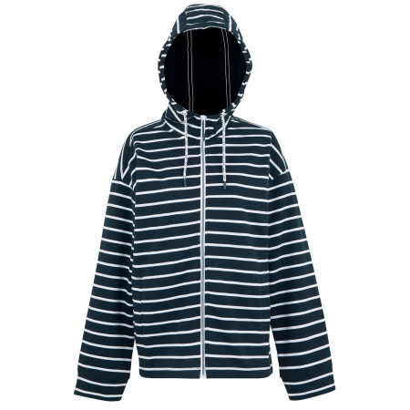 Sudadera de mujer Regatta Bayletta Hoody II azul/blanco Nvy/WhtStrip