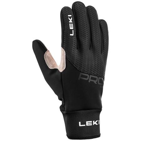 Guantes de esquí de fondo Leki PRC Premium ThermoPlus negro/beige black-sand