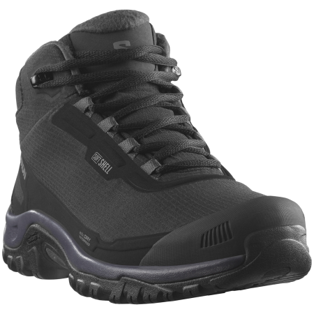Botas de invierno para mujer Salomon Shelter Waterproof negro Black / Nine Iron / Excalibur