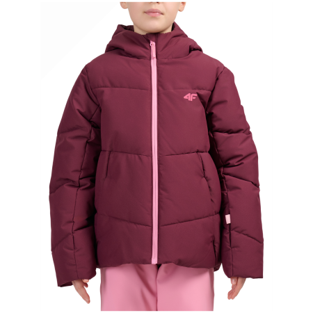 Chaqueta de esquí para niños 4F Technical Jacket F1194 Burgundy burdeos Burgundy