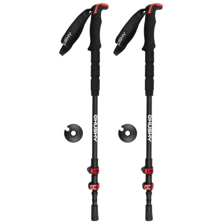 Bastones de senderismo Husky Sones negro