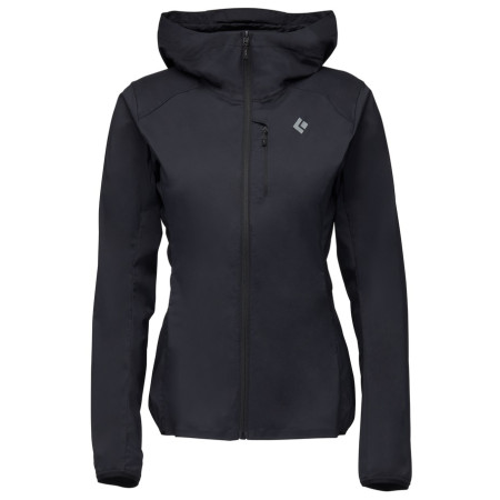 Chaqueta de mujer Black Diamond W Alpine Start Hoody negro Black