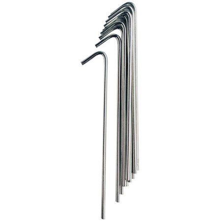 Estaquilla de tienda Vango Clavos de acero 18 cm x 4 mm, 10 unidades