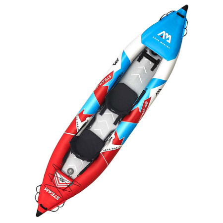 Kayak hinchable Aqua Marina Steam 412 rojo/azul
