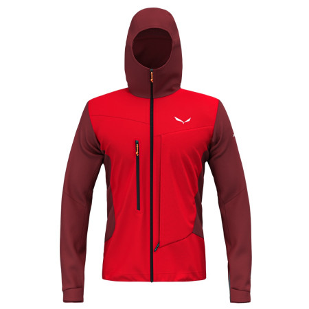 Chaqueta de hombre Salewa SELLA DST HYB JACKET M rojo 1571 - syrah/1500