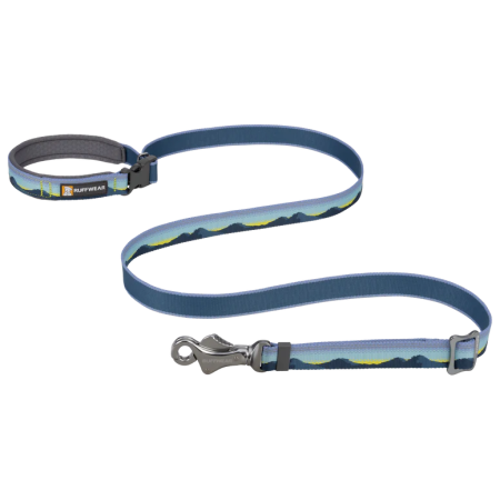 Correa para perro Ruffwear Crag EX™ Leash azul/violeta Alpine Dawn